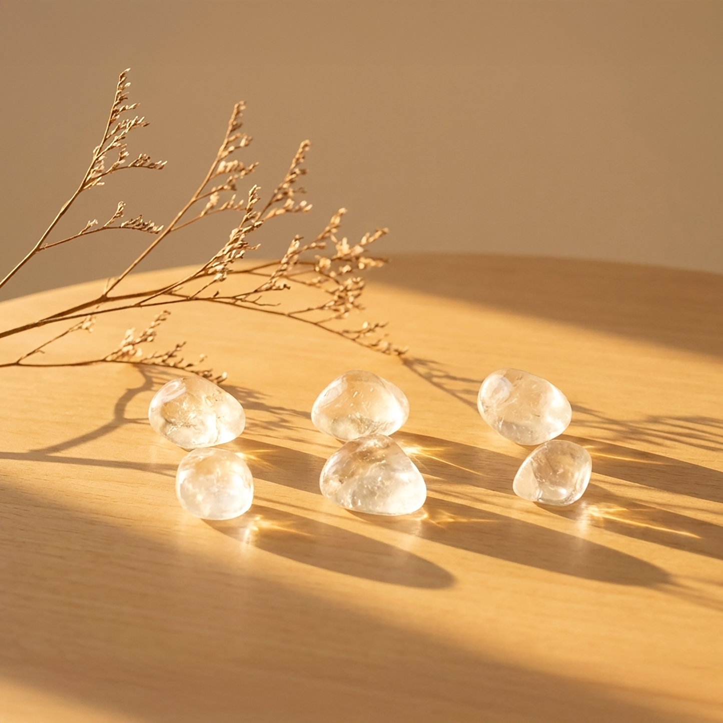 Clear Quartz Mental Clarity Tumble